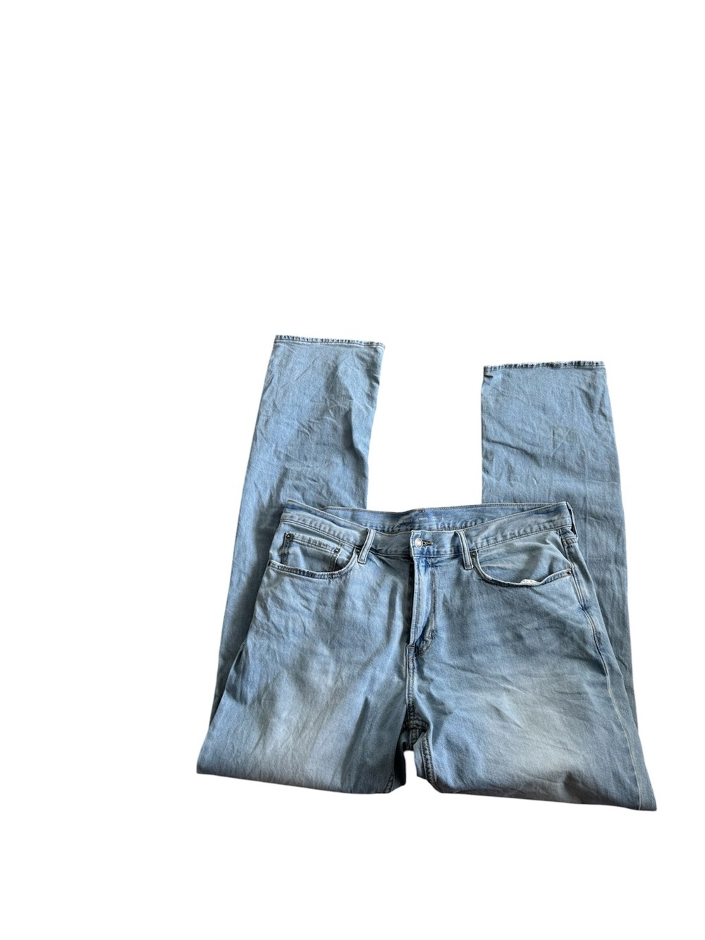 Old Navy Men's Straight Jeans in Light Blue Wash